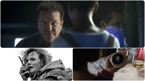 Black Mirror Season 4 three-episode backdrop collage